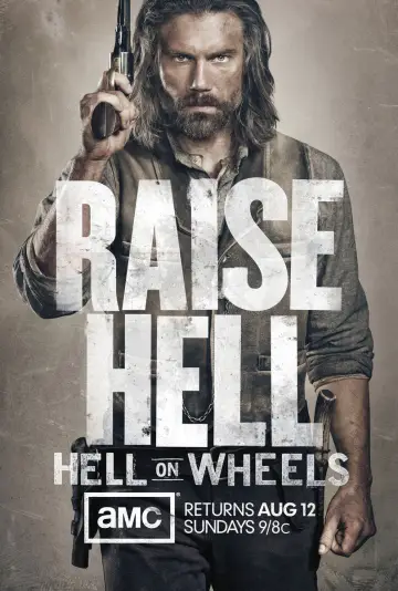 Poster for the TV series "Hell on Wheels" #1345095