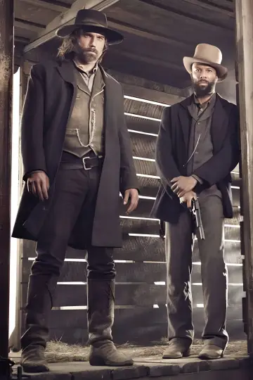 Poster for the TV series "Hell on Wheels" #1345105