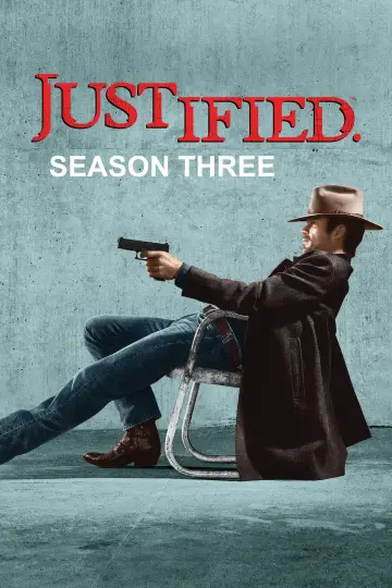 Poster for the TV series "Justified" #1678132