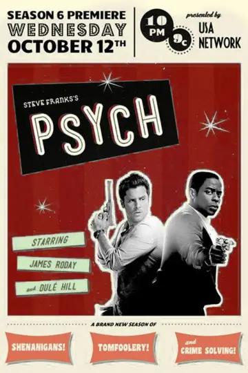Poster к сериалу "Psych" #1263392