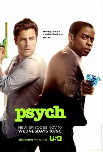 Poster к сериалу "Psych" #1263406
