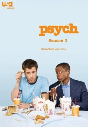Poster for the TV series "Psych" #1516154