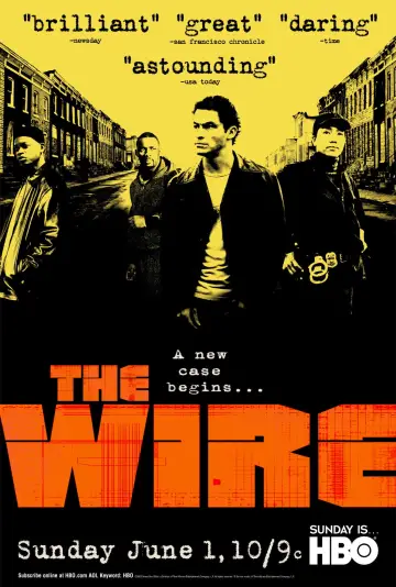 Poster for the TV series "The Wire" #1268845