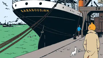 Backdrop for the TV series "The Adventures of Tintin" #1399404