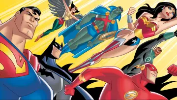 Backdrop for the TV series "Justice League" #1410321