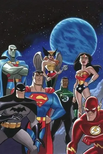 Poster for the TV series "Justice League" #1410339