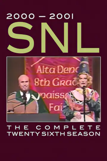 Series poster "Saturday Night Live — Season 26"