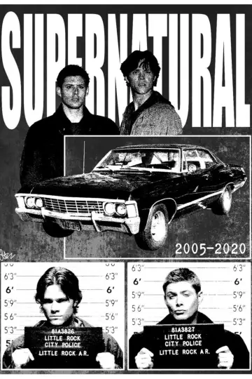 Poster к сериалу "Supernatural" #1233018