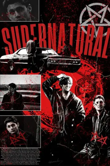 Poster к сериалу "Supernatural" #1233019