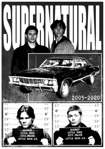 Poster к сериалу "Supernatural" #1233044