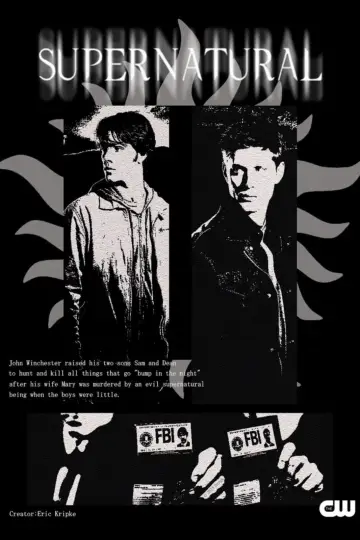 Poster к сериалу "Supernatural" #1233111