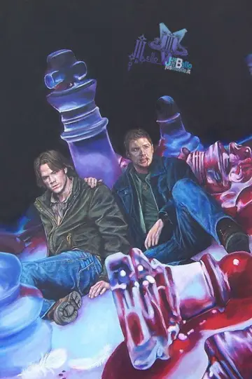 Poster к сериалу "Supernatural" #1233116