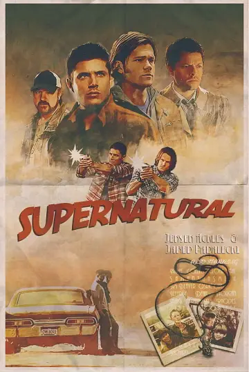 Poster к сериалу "Supernatural" #1233117