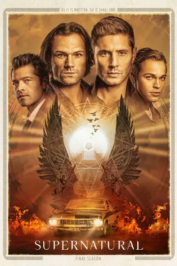 Poster for the TV series "Supernatural" #1239423