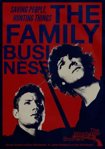 Poster for the TV series "Supernatural" #1535695