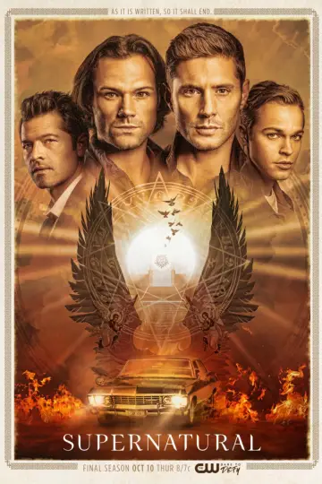 Poster for the TV series "Supernatural" #1586541