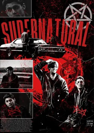 Poster for the TV series "Supernatural" #1655725