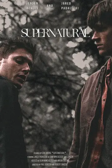 Poster for the TV series "Supernatural" #1782487