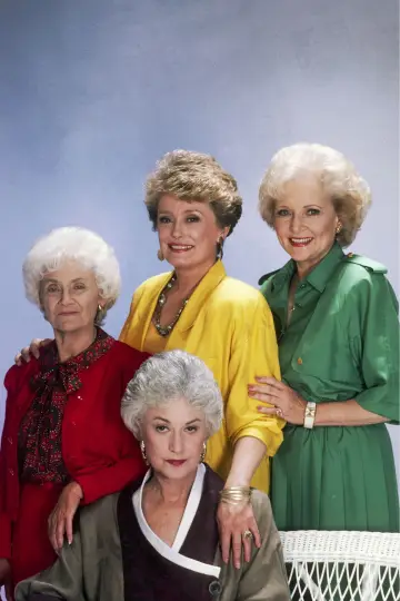 Poster for the TV series "The Golden Girls" #1305813