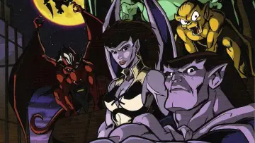 Backdrop for the TV series "Gargoyles" #1347546