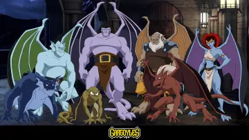 Backdrop for the TV series "Gargoyles" #1347557