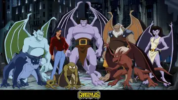 Backdrop for the TV series "Gargoyles" #1347558