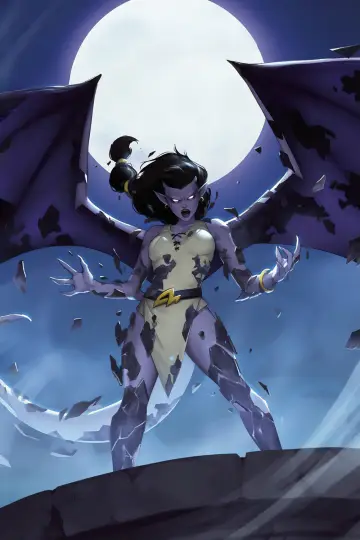 Poster for the TV series "Gargoyles" #1347581