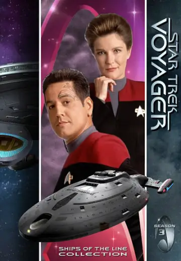Poster for the TV series "Star Trek: Voyager" #1517385