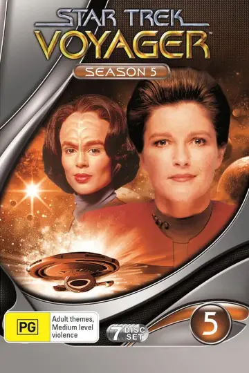 Poster for the TV series "Star Trek: Voyager" #1517399