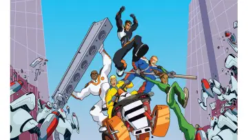 Backdrop for the TV series "Action Man: A.T.O.M." #1435995