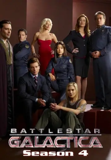 Poster for the TV series "Battlestar Galactica" #1611995