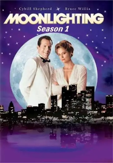 Poster for the TV series "Moonlighting" #1685564