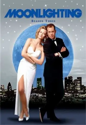Poster for the TV series "Moonlighting" #1685576