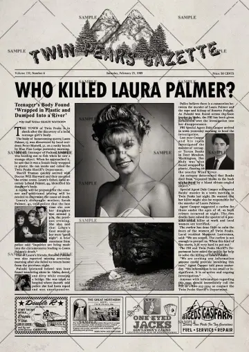 Poster for the TV series "Twin Peaks" #1519455