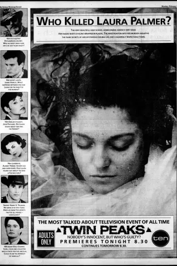 Poster for the TV series "Twin Peaks" #1535926