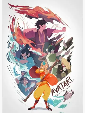 Poster к сериалу "Avatar: The Last Airbender" #1314238