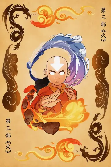 Poster for the TV series "Avatar: The Last Airbender" #1314252