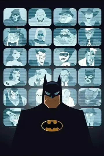 Poster for the TV series "Batman: The Animated Series" #1298116