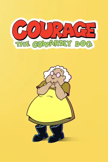 Poster for the TV series "Courage the Cowardly Dog" #1315898