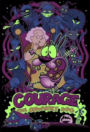 Poster for the TV series "Courage the Cowardly Dog" #1315905