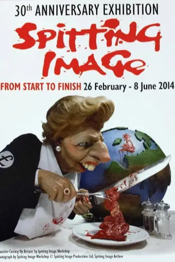 Poster for the TV series "Spitting Image" #1599626