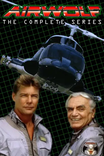 Poster for the TV series "Airwolf" #1331600