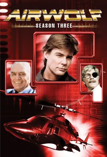 Poster for the TV series "Airwolf" #1682077