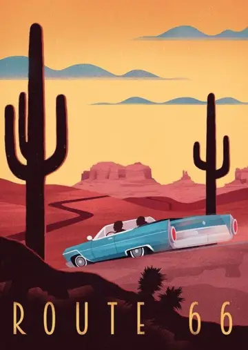 Poster к сериалу "Route 66" #1358401