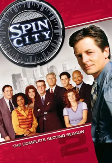 Poster for the TV series "Spin City" #1681573