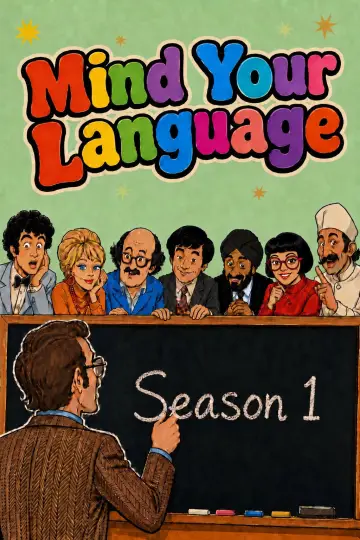 Poster for the TV series "Mind Your Language" #1865454
