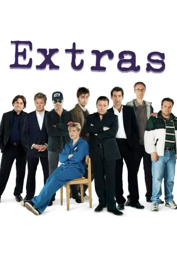 Poster for the TV series "Extras" #1418326