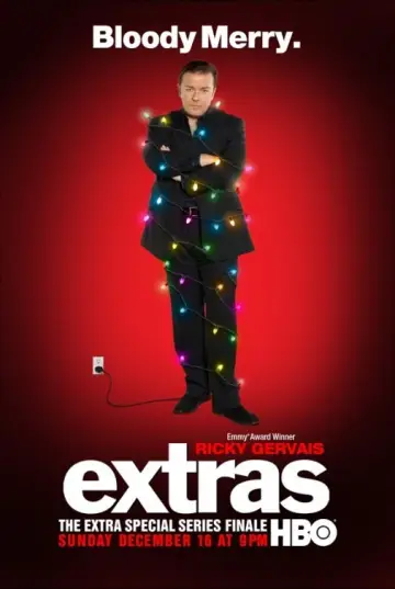 Poster for the TV series "Extras" #1418332
