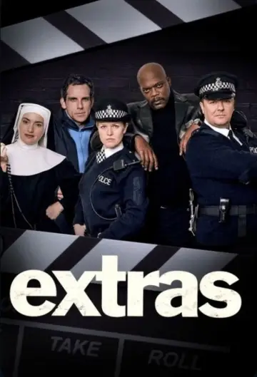 Poster for the TV series "Extras" #1418335