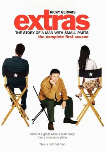 Poster for the TV series "Extras" #1726364